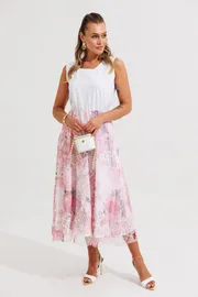 Zestaw Anastasia #1375 belyj+korall