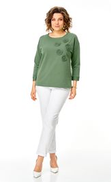 Джемпер Rumoda 2268 светло-зеленый