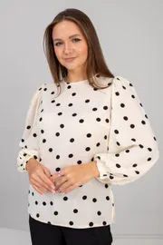 Blouse TOOK A LOOK & Angelika #TB-72-03 chernyj gorox
