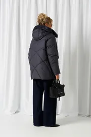 Coat Beautiful & Free #1018 grafit