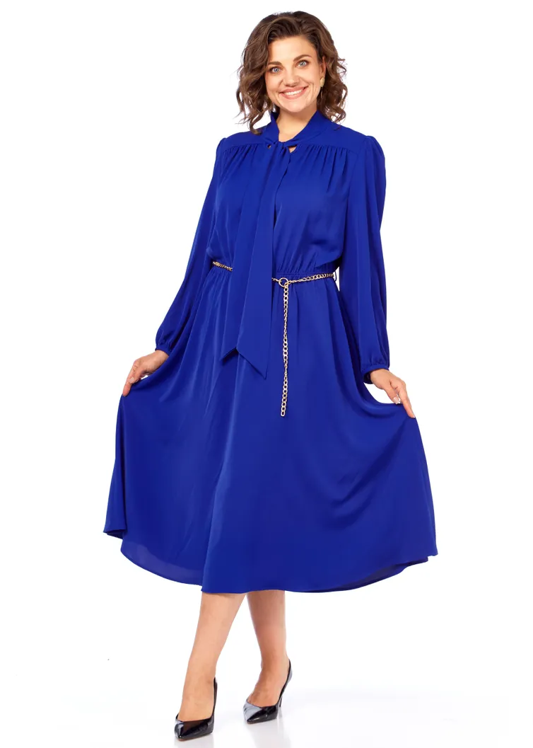 Sukienka Ava fashion #M-131 sinij