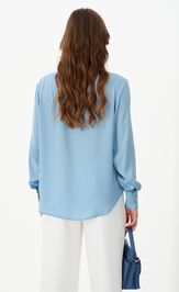 Блузка Panda 103045 голубой