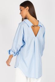 Blouse VIZAVI #727 goluboj