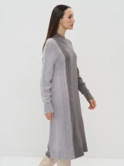Платье Newvay арт. 9242-92021 титаниум/туман