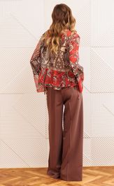 Костюм GIZART 5403 красно-коричневый капучино