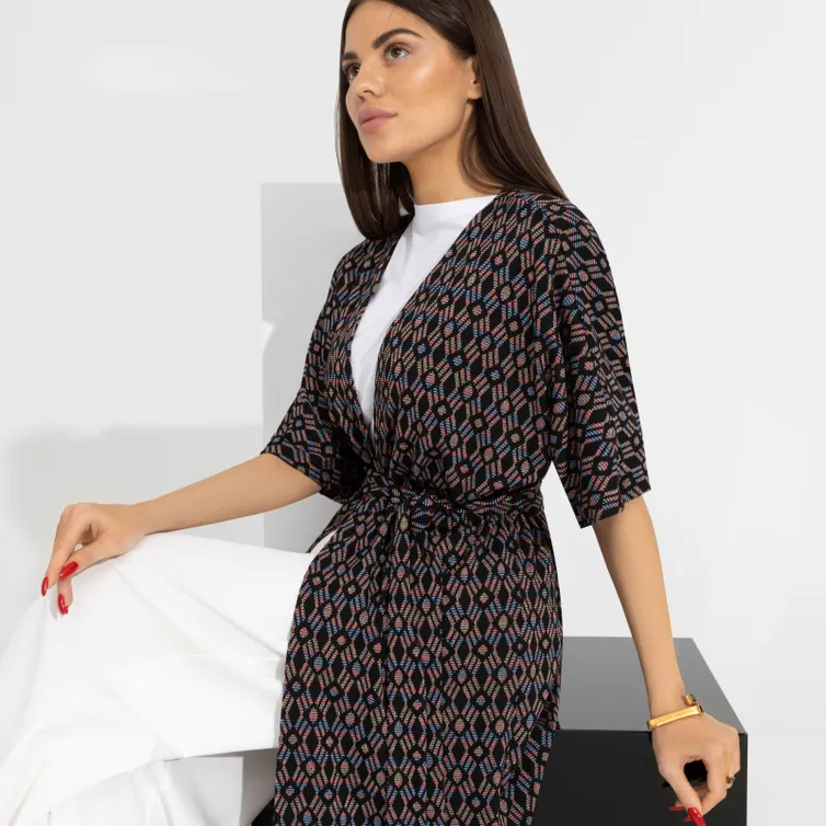 Sweter CHARUTTI #Raskras budni (s poyasom)