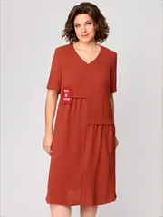 Sukienka Michelle Style #1194 kirpichnyj