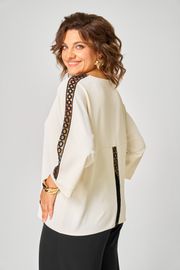 Костюм Rumoda арт. 2275 дл.р. молочный-черный