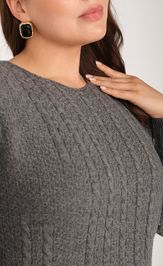 Платье BONADI 2017 серый