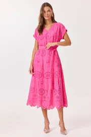 Dress Lyushe #4149 Plate fuksiya