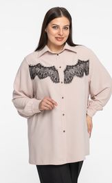 Блузка Avila 1013 пудровый