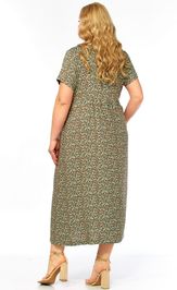 Dress LadyThreeStars 2682 myatnyj print