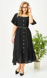 Платье Ava fashion М-189 черный