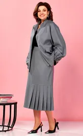 Костюм Ava fashion М-179 серый