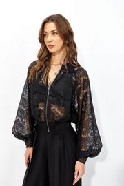 Блузка Люше арт. 4333 черный