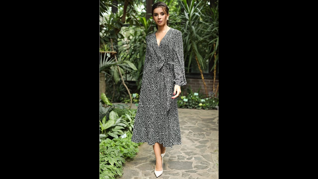 Платье женское Мода-Юрс модель 2542 chernyj