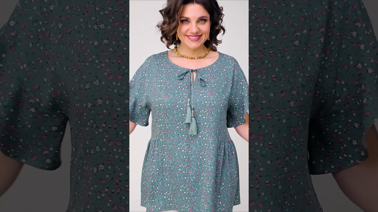Блузка МОРЕНА 20491; Комплект двойка МОРЕНА 1721 #fita #белорусскаяодежда #plussize #одежда