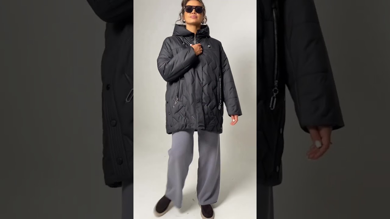 6239 куртка женская демисезонная утеплитель холлофайбер размеры с 60 по 70