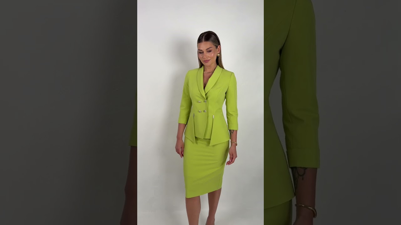 Нарядный костюм со шлицами Мода-Юрс арт 2768 shartrez  #fashion  #fashionstyle  #стиль