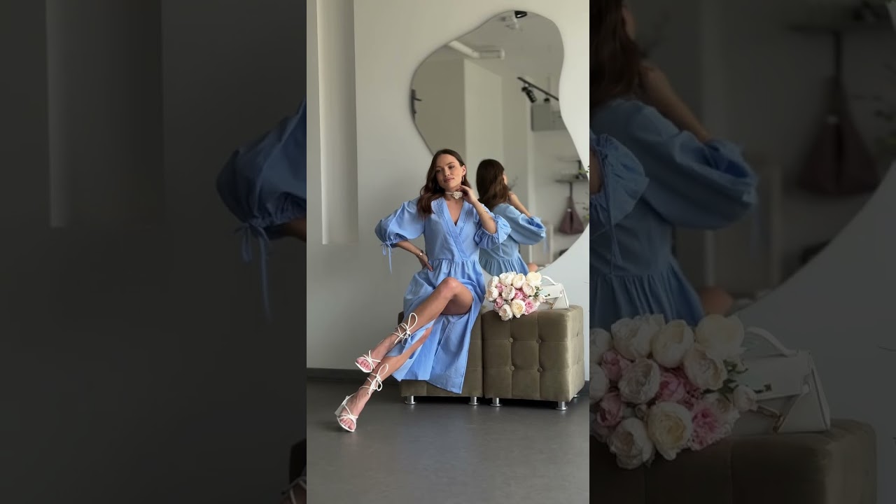 Модель 2028 голубой Dilana Vip