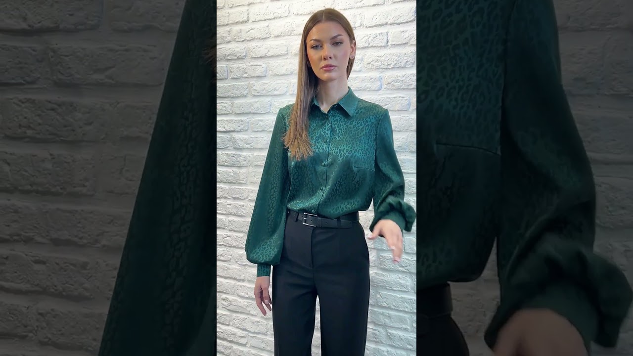 Блуза VIZAVI 741 ИЗУМРУДНОГО цвета #fashion #fashionst #брендыодежды #стиль #одежда #fashion