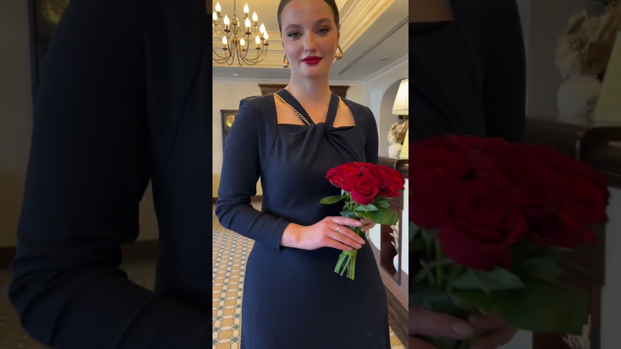 Нарядное платье с декором цепь Мода-Юрс арт. 2866 sinij  #стильныйlook  #fashion  #style