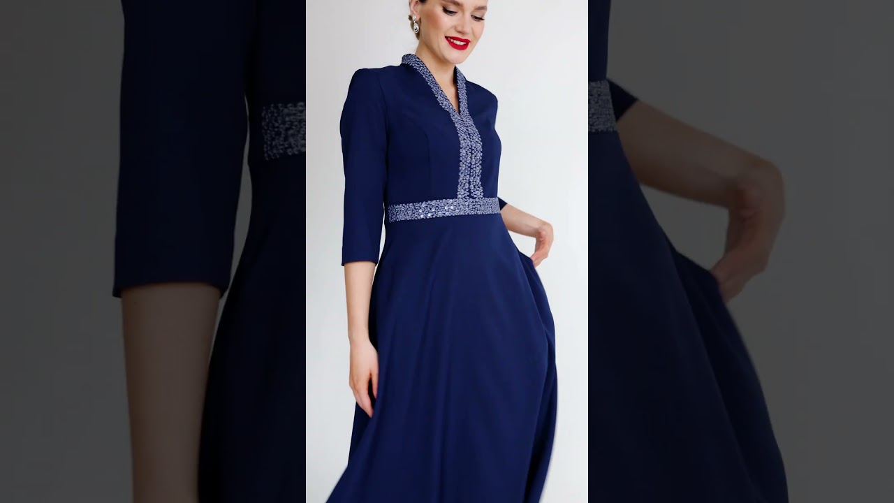 Нарядное платье большого размера от производителя URS.