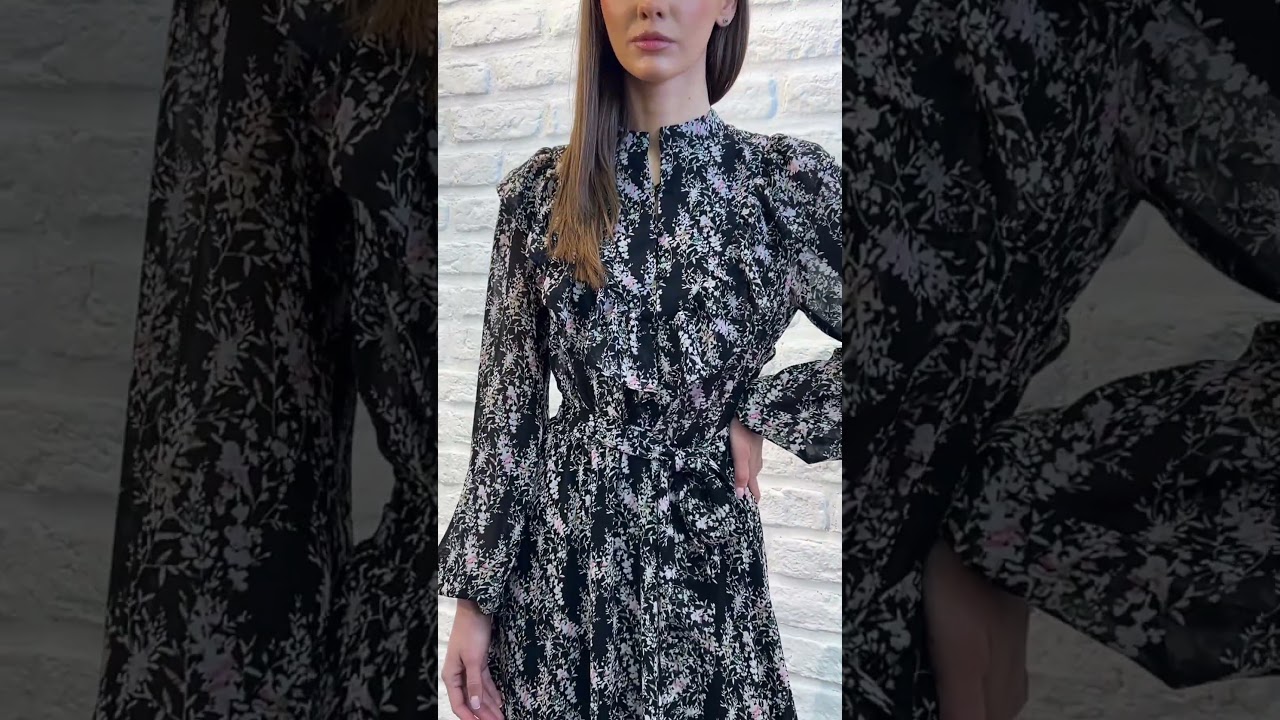 Платье женское VIZAVI 833 цветы #fashionstyle #модныепоказы #fashion #брендыодежды #style #стиль