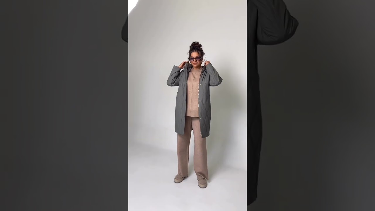 6231 куртка демисезонная размерный ряд с 48 по 58 цвет хаки