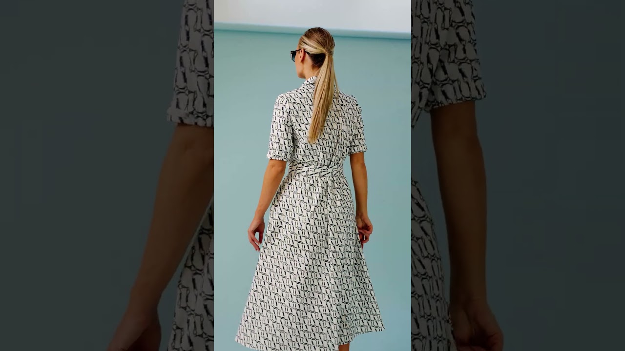 Платье, в котором летом легко выглядеть собранно, женственно и уместно. 26-695-1 URS.by