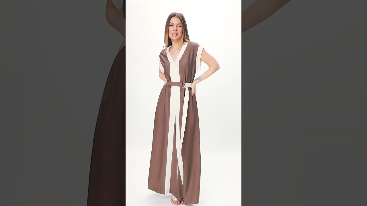 LAIKONY L-234 мокко комбинезон