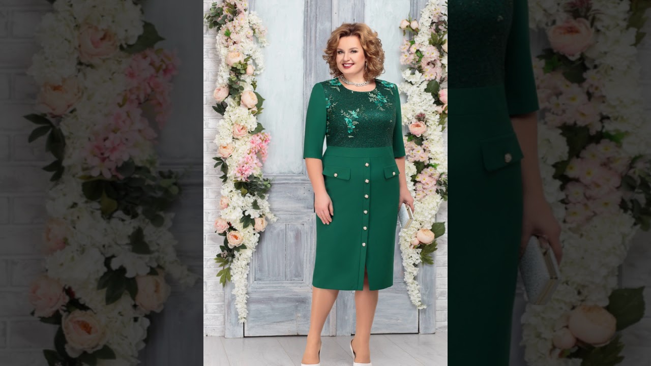 Видео обзор  NINELE 7271. Нарядная одежда больших размеров