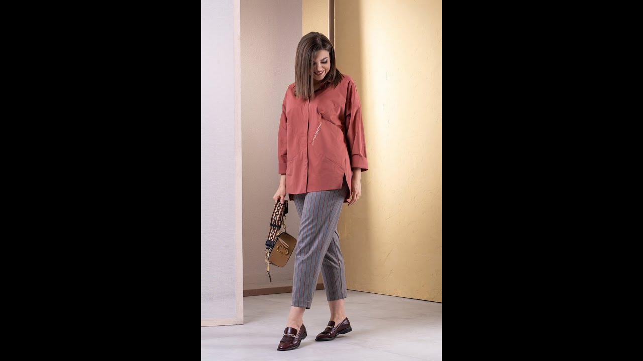 Обзор брючного комплекта oversize DEESSES 2073 из хлопка | ОДЕЖДА ОПТОМ и в розницу из Беларуси