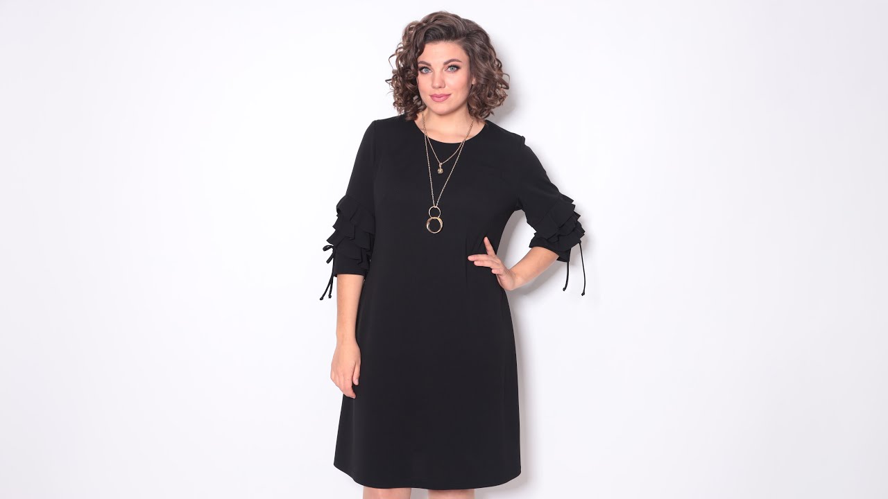 Платье Асолия 2513/3 чёрное