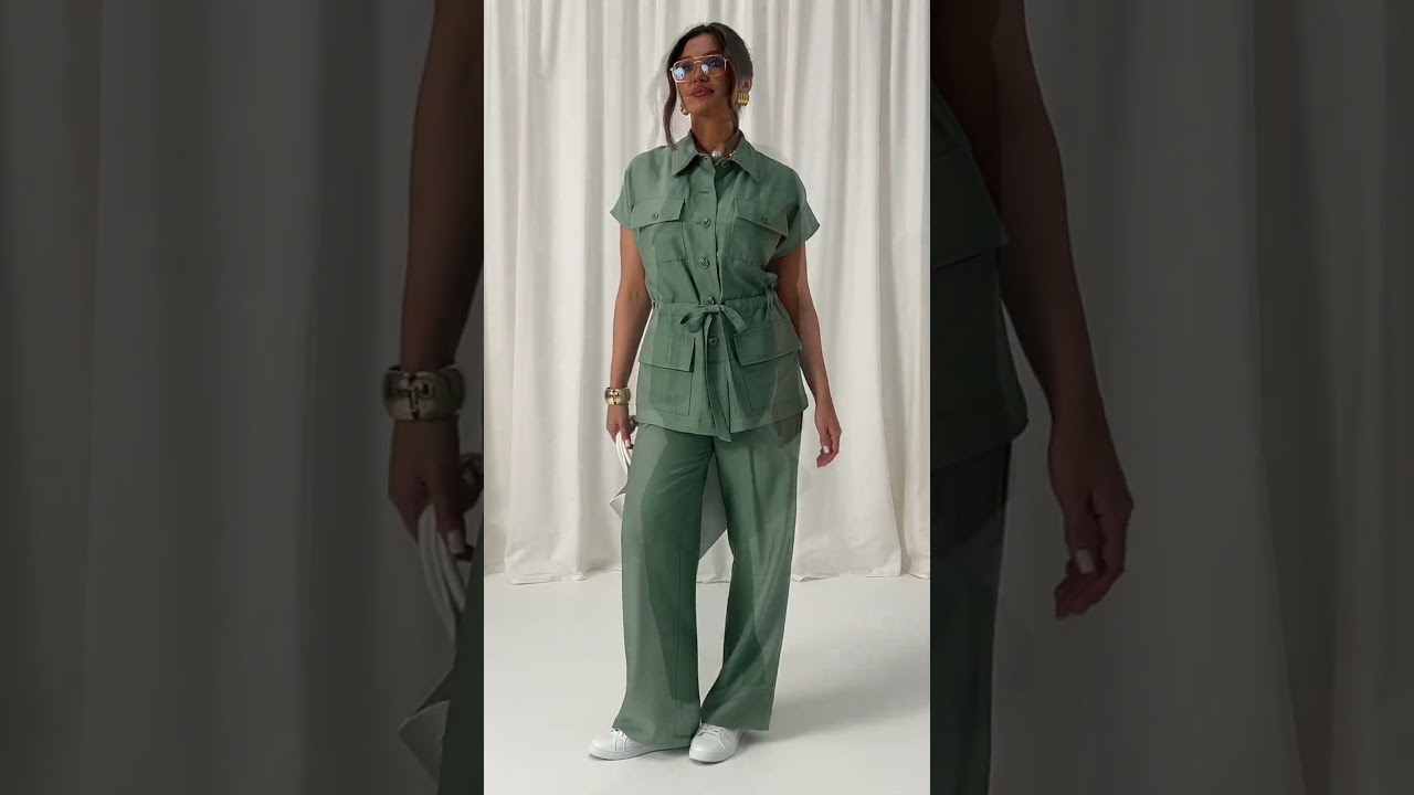 6452 костюм двойка , размерный ряд с 50 по 56 цвет мята