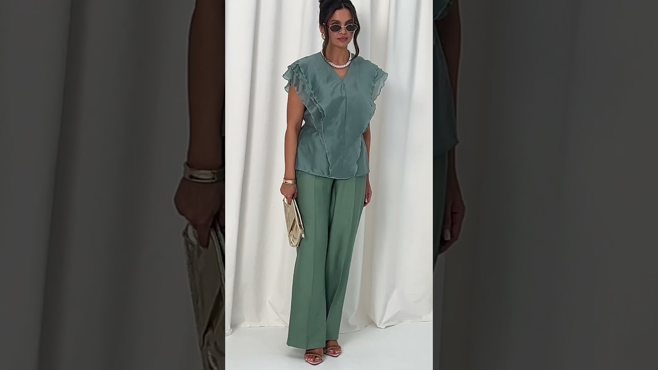 6467 костюм двойка размеры с 46 по 52 цвет мята