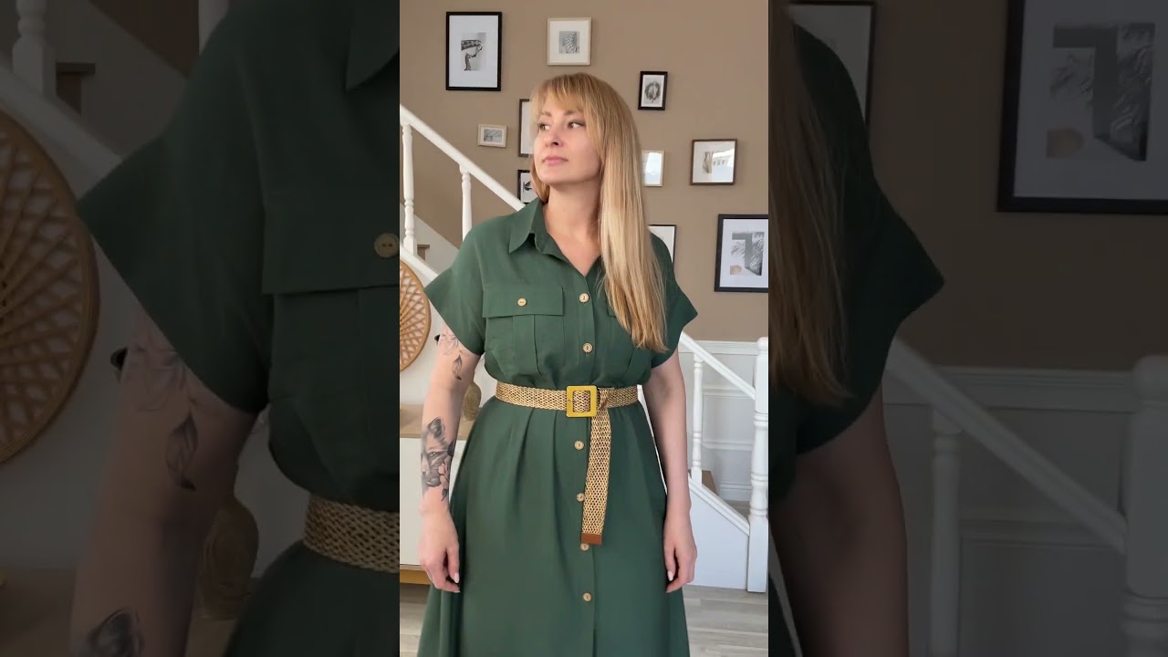 Весна пришла, пора приодеться. Платье Rumoda 2208 зеленый. #fashion #plussize #платье #ootd #стиль