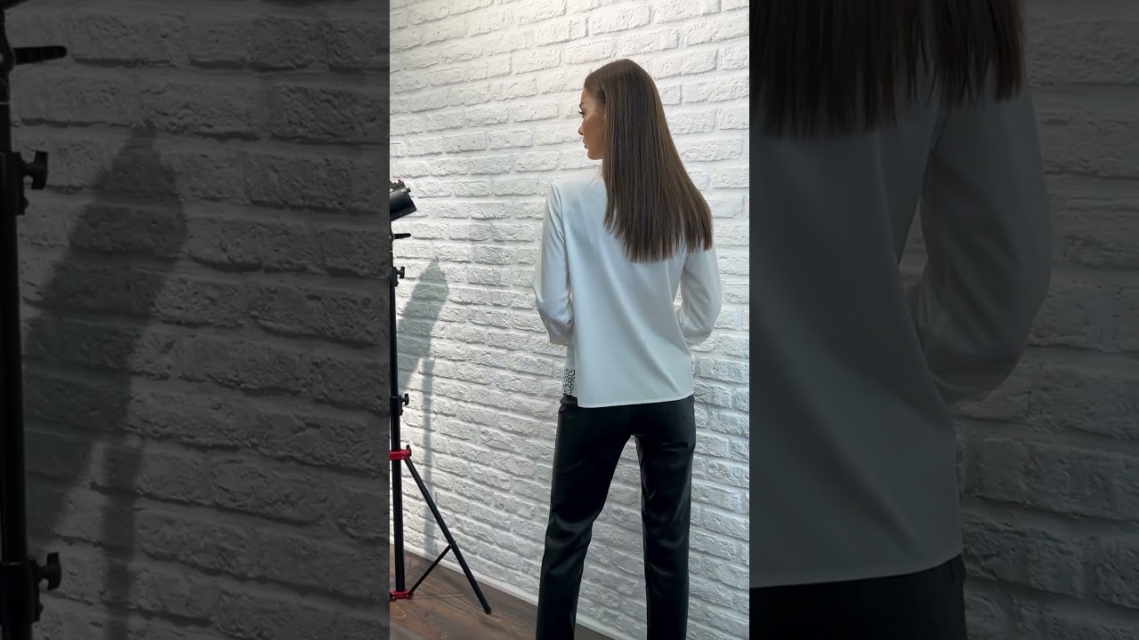 Кружевная Блуза VIZAVI 737 молочного белого цвета #fashion #fashionst #брендыодежды #стиль #одежда