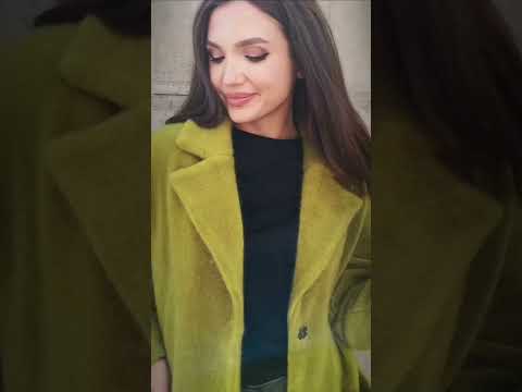 яркое осеннее пальто в двух цветах. Модель "MiSlana" С854