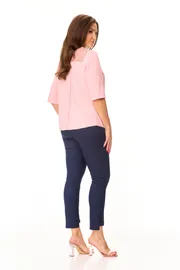 Bluzka Abbi #4039 rozovyj