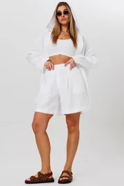 Shorts Ma Cherie #7001 belyj