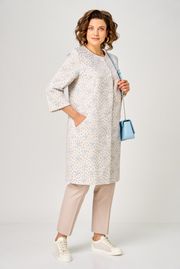 Blazer BelElStyle #727-291 bezhevo-goluboj