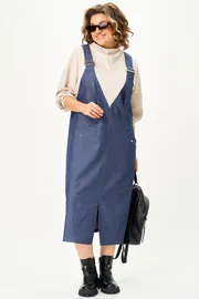 Sukienka Karina Delux #M-1452 denim