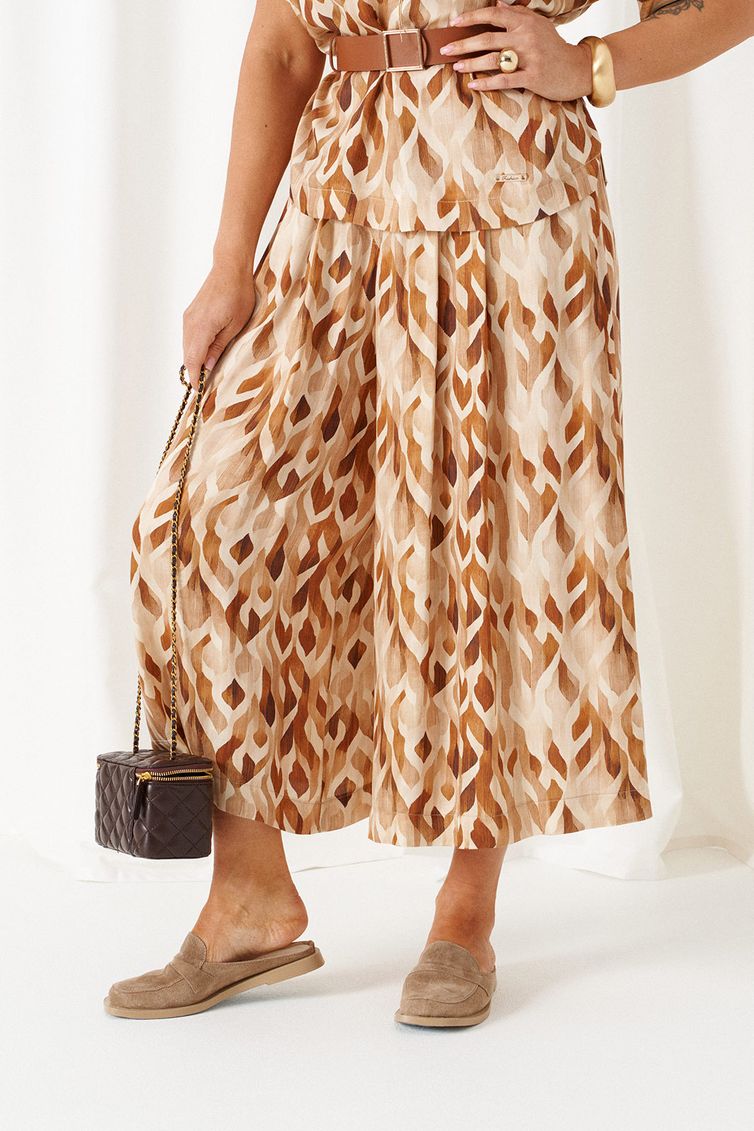 Костюм Beautiful & Free арт. 6464 бежево-ореховый