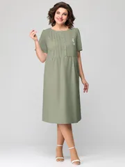Sukienka Michelle Style #1115-2 olivkovyj