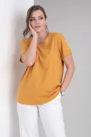 Koszulka BLISS #8180 Gorchica LILY