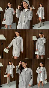 Kurtka PRATA wear #S032 seryj
