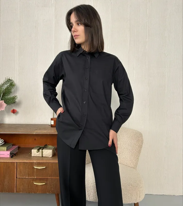 Блузка Panda арт. 112540w черный