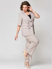 Garnitur Michelle Style #1182 sero-bezh