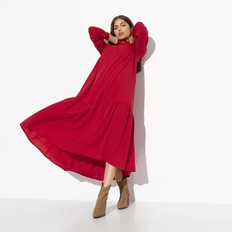 Sukienki CHARUTTI #Modnaya beskonechnost (red)